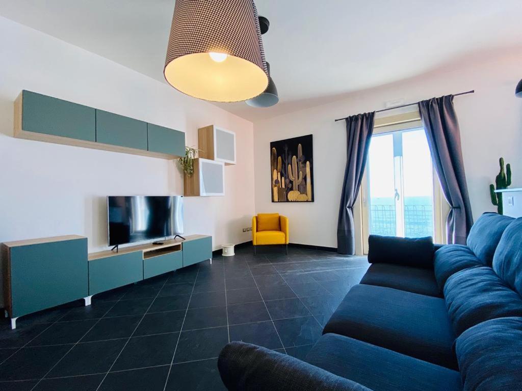 Sea View Apartment 5 Mt From The Beach Salerno Eksteriør bilde